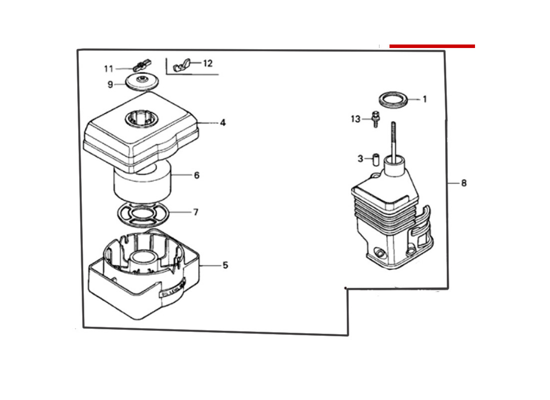 G210 - kolektor olejowy