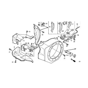 G210 - osłona silnika