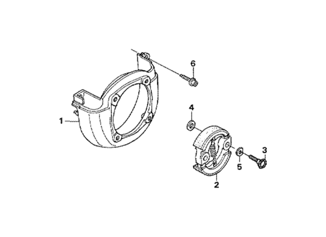 GX35 - osłona sprzęgła