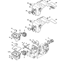 MS170/180 - kolektor ssąy