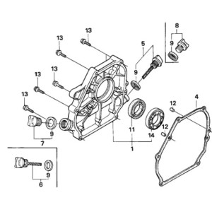 GX160 - pokrywa boczna