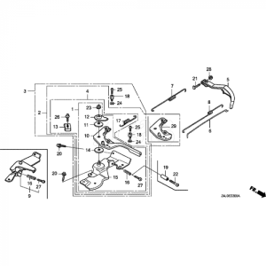 GX160 - regulacja gazu