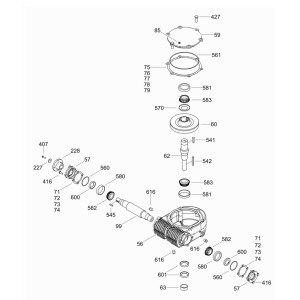 CRT36 - przekładnia lewa