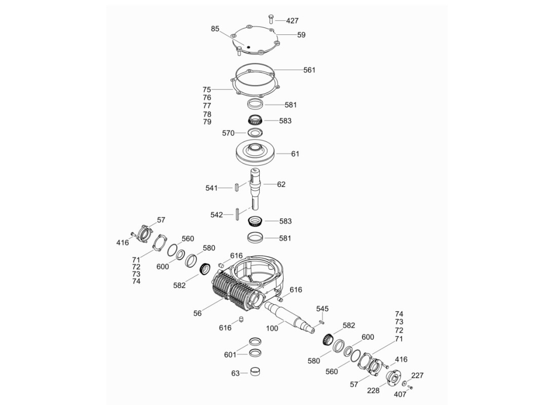 CRT36 - przekladnia prawa